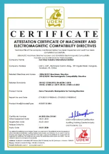 Sun Glory CE Certificates-1