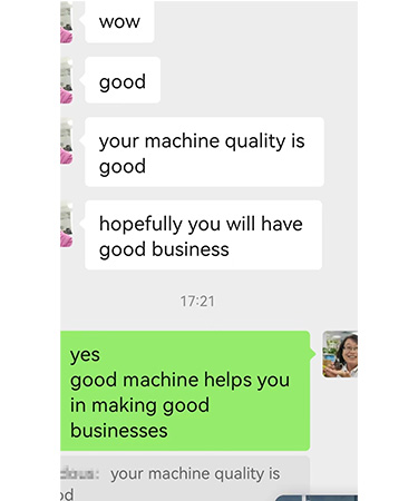 Sun Glory Client's Feedback1